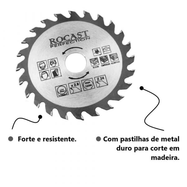 Serra Circular Vidia 4.3/8