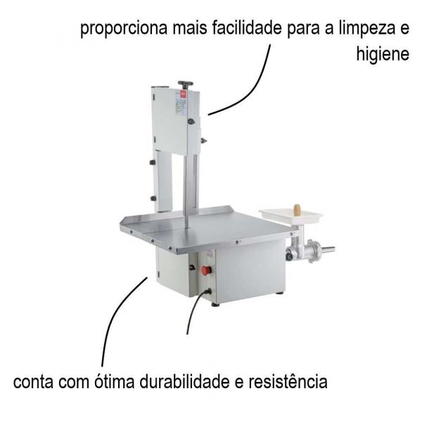 Serra Fita Com Moedor 1040 Malta