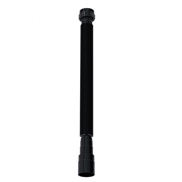 Sifão Sanfonado Universal 72cm Preto Durin
