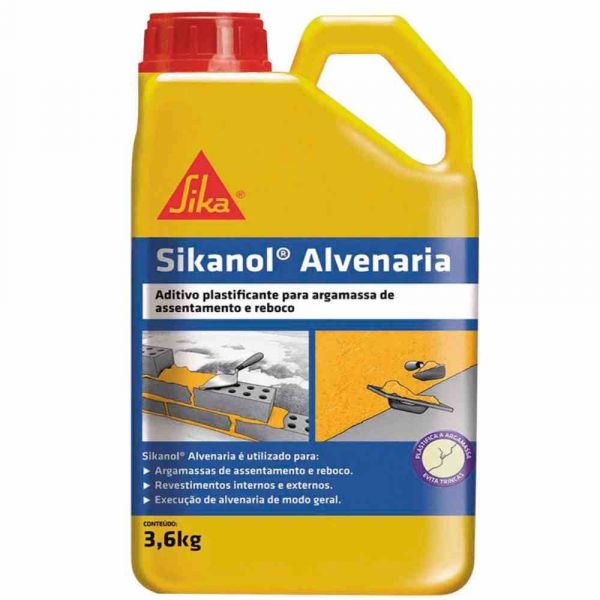 Sika Sikanol Alvenaria 3,6L