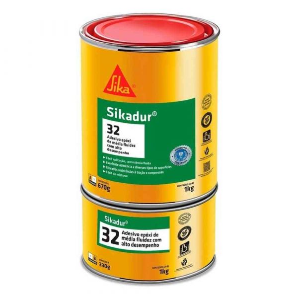 Sikadur 32 Cinza 1kg Sika