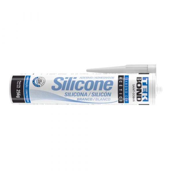 Silicone Acético 256g Branco TekBond