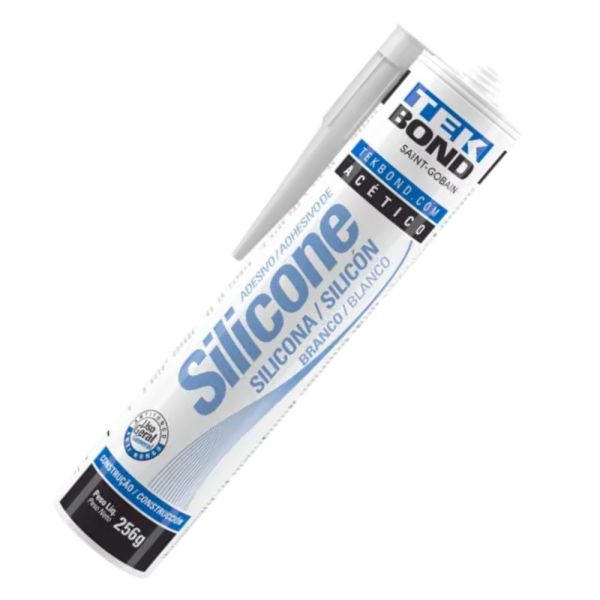 Silicone Acético 256g Branco TekBond