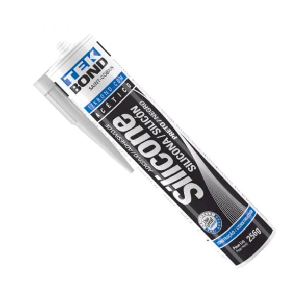 Silicone Acético 256g Preto TekBond