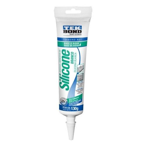 Silicone Base De Agua Branco 130g TekBond