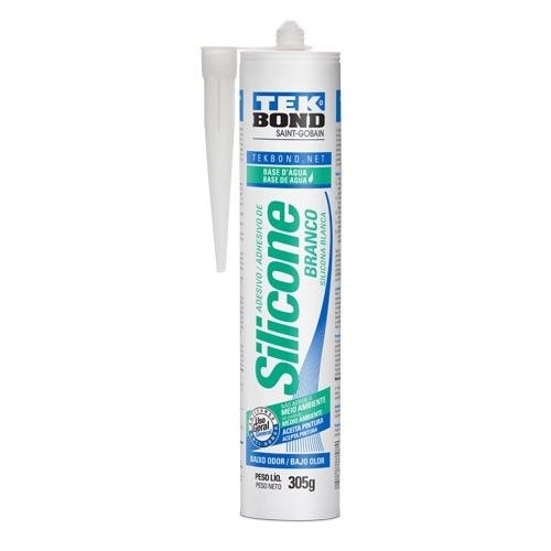 Silicone Base De Agua Branco 305g TekBond