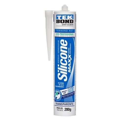 Silicone Acético Aquário Maxx 280g Cartucho TekBond