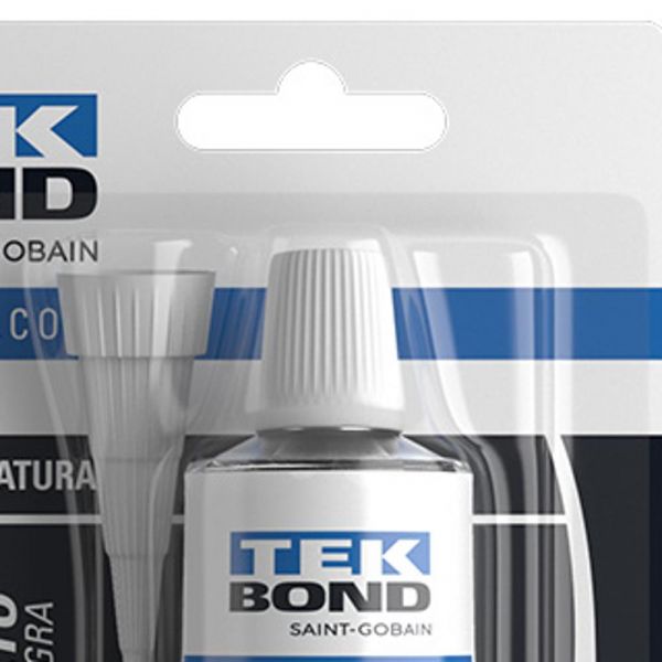 Silicone Alta Temperatura 50g Preto Tek Bond