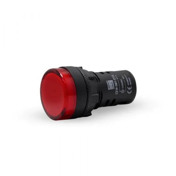 Sinaleiro Monobloco CEW SM1 D23 Vermelho Weg