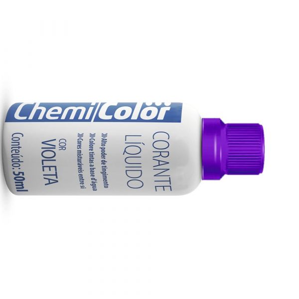 Corante Líquido Violeta 50ml Chemicolor