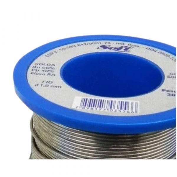 Solda Carretel 200g 60x40 SS60G10 Soft Metais