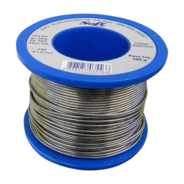 Solda Carretel 200g 60x40 SS60G10 Soft Metais