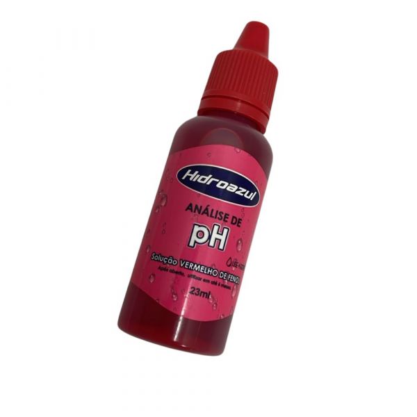 Solução Análise de PH Frasco 23ml Hidroazul
