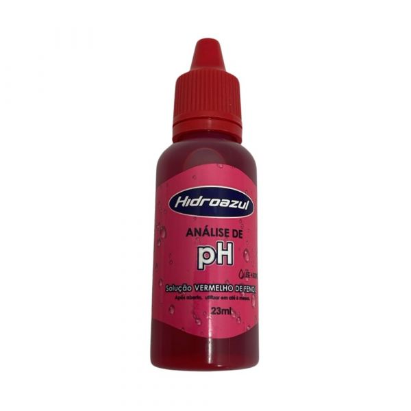 Solução Análise de PH Frasco 23ml Hidroazul