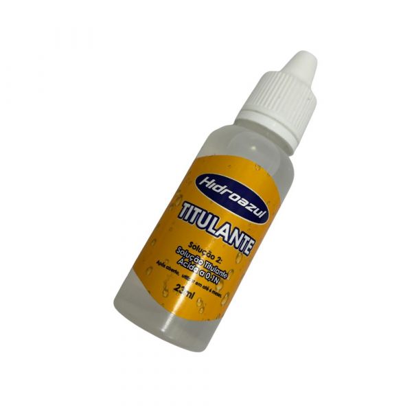 Solução Análise Titulante Frasco 23ml Hidroazul 
