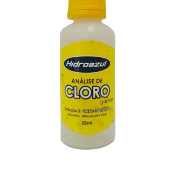 Solução Cloro Frasco 23ml Hidroazul