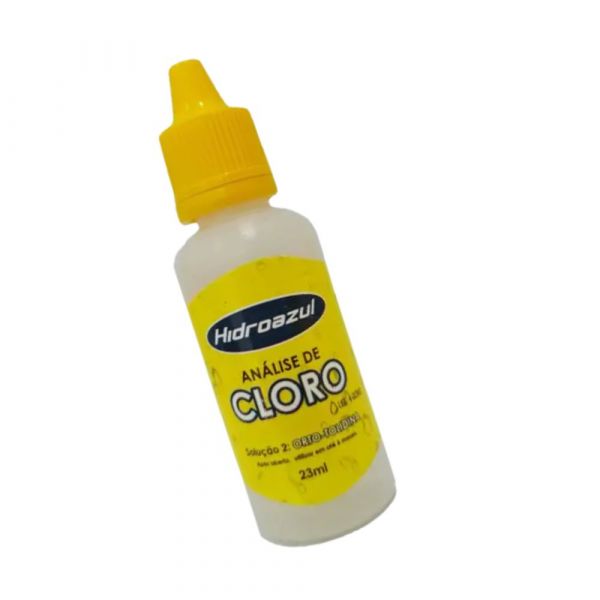 Solução Cloro Frasco 23ml Hidroazul