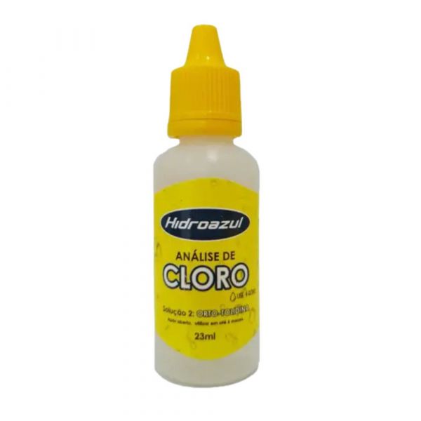 Solução Cloro Frasco 23ml Hidroazul