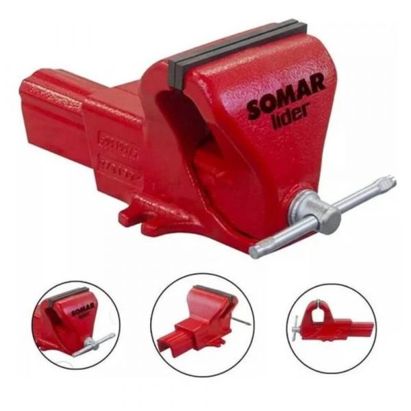 Torno de Bancada Fixo Líder N 10