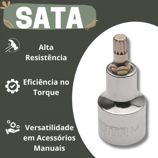 Soquete Bit Multidentado 1/2