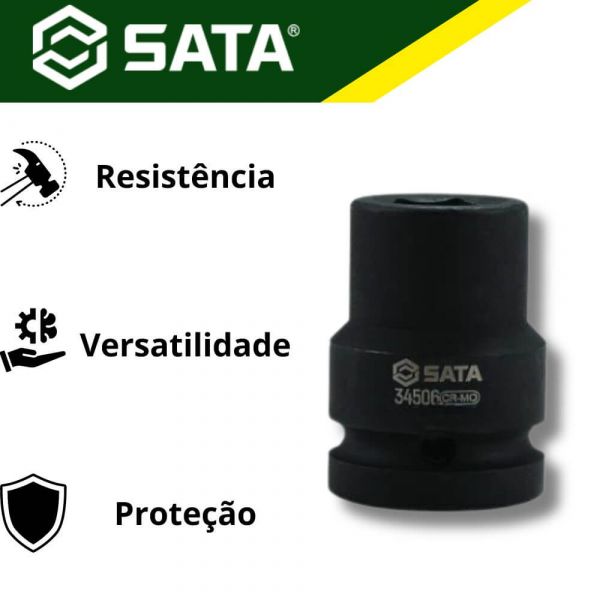 Soquete Impacto Sextavado 3/4