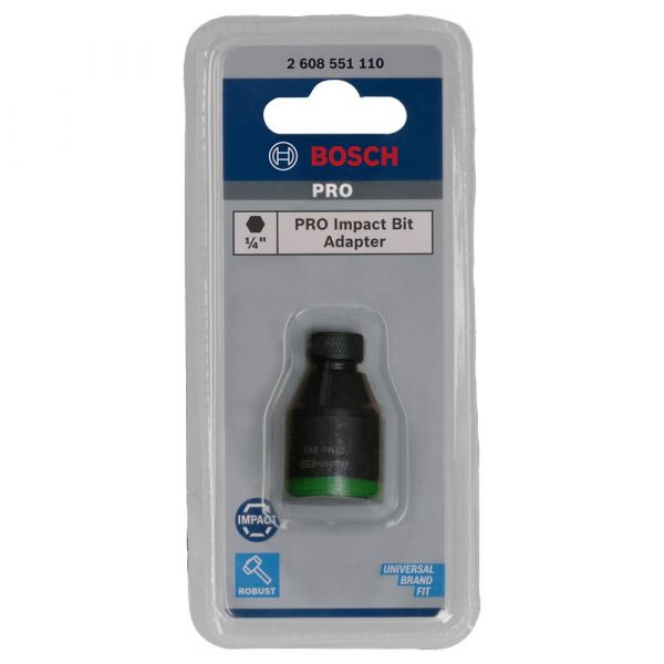 Soquete PRO Impact Adaptador de 1/2 Pol. para 3/4 Pol. Bosch