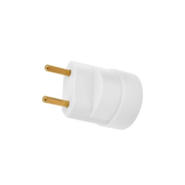 Soquete Termoplástico Branco E27 Adaptador Macho Fertak