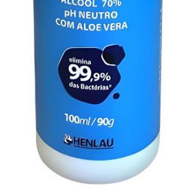 Spray Álcool Gel Antisséptico 100ml Sunlau