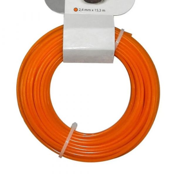 Fio de Corte Nylon Para Roçadeiras 2,4mmx15m Stihl 