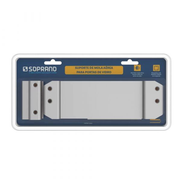 Suporte Mola Aérea para A530 para Vidro Prata Soprano