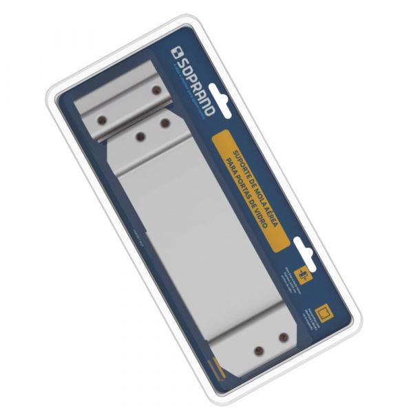 Suporte Mola Aérea para A530 para Vidro Prata Soprano