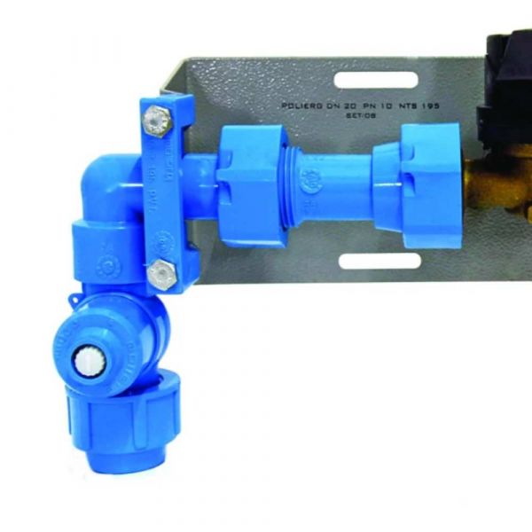 Suporte PVC Para Hidrômetro 3/4