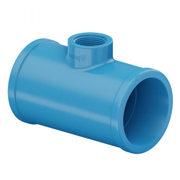 Tê com Rosca Derivação Irriga LF DN50 x 1.1/2 Pol. Tigre