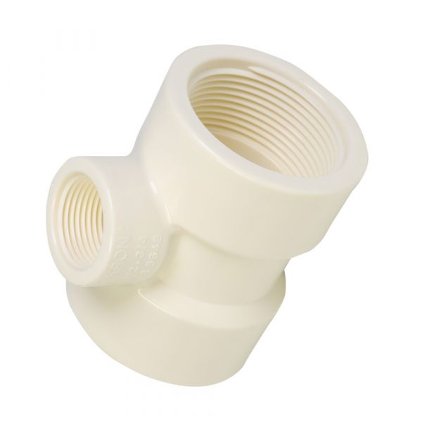 Tê de Redução Roscável 3/4 Pol. X 1/2 Pol. Krona