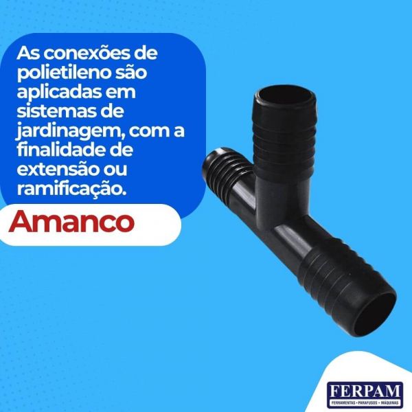 Tê Interno Polietileno 3/4
