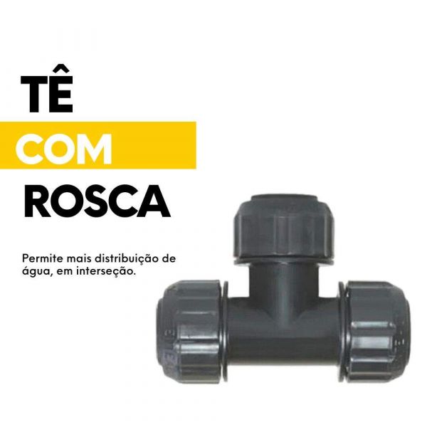 Tê Com Rosca Santeno Implebras 