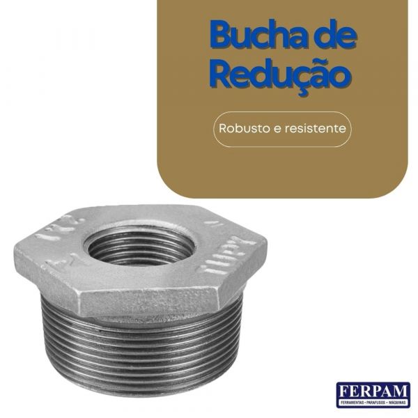 Bucha de Redução Galvanizado 1/2