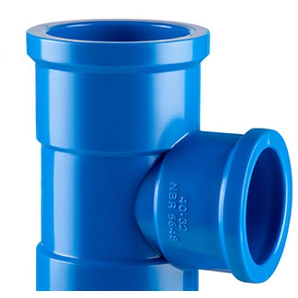 Tê Redução Soldável DN100X50mm Viqua