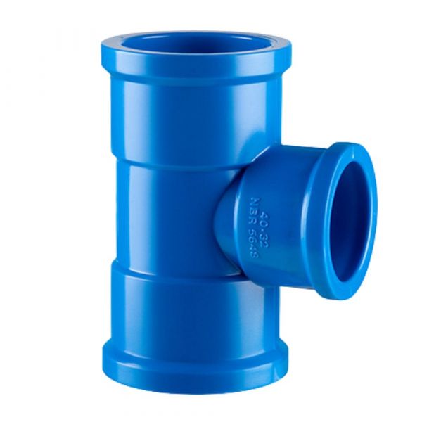 Tê Redução Soldável Irrigação 75x32mm Viqua