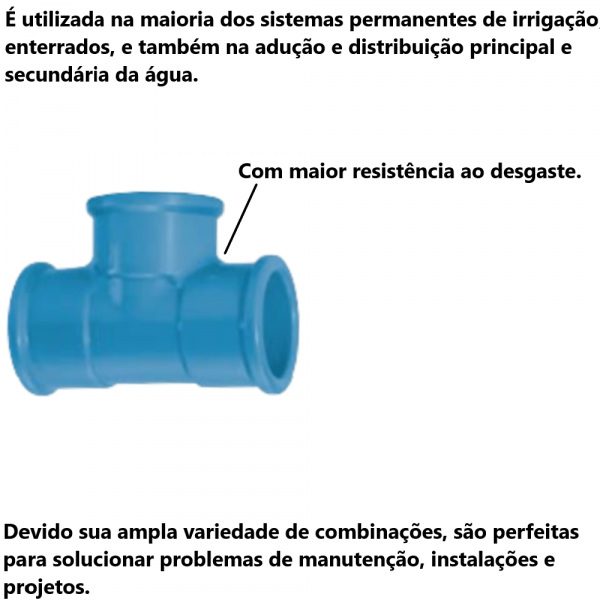Tê Soldável Agro DN32 Amanco