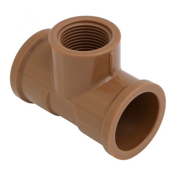 Tê Soldável com Rosca LR 25mm x 1/2 Pol. Krona