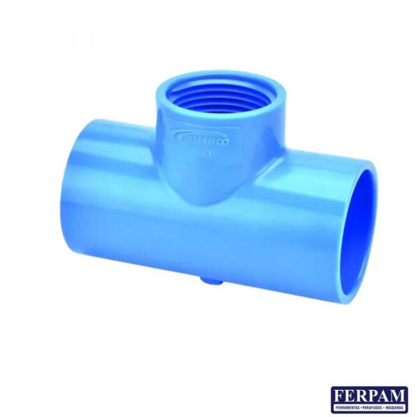 Tê Soldável com Derivação Roscável DN 50x1