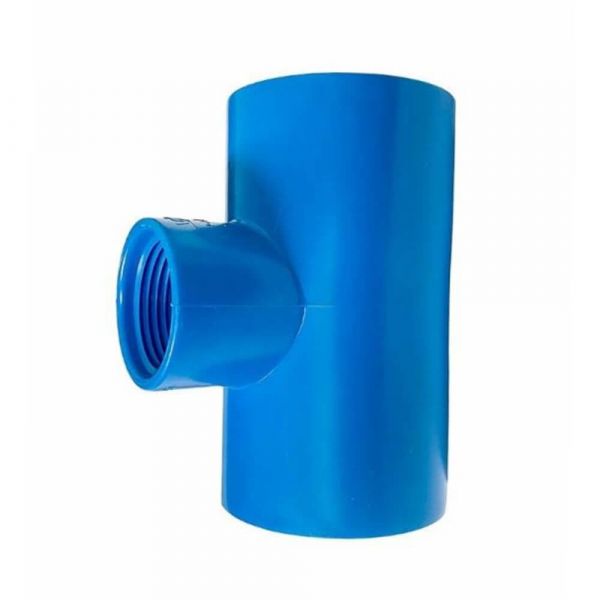 Tê Soldável Roscável Irrigação 50mm x 1 Pol. Viqua