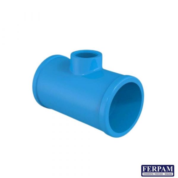 Tê Soldável x Roscável para Irrigação DN 35x1