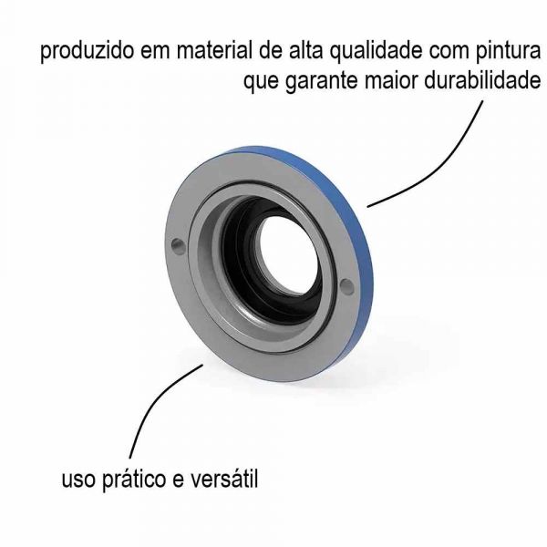 Tampa Do Mancal Com Retentor B-MS Rochfer