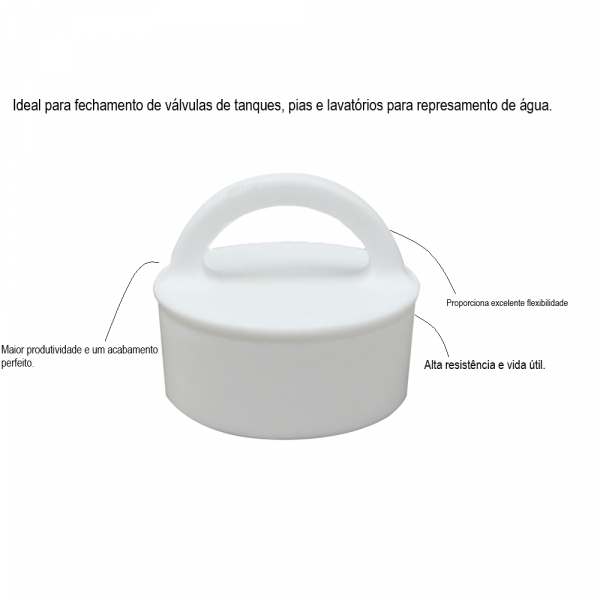 Tampa Válvula Para Pia E Lavatório Durin
