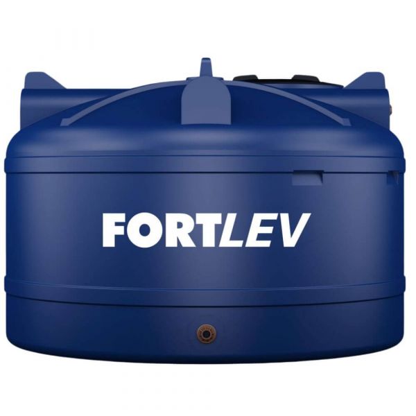 Tanque de Polietileno 2.000 Litros com Rosca e Tampa Fortlev