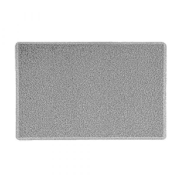 Tapete Vinil Silver 1,20m x 10mm Cinza Kapazi