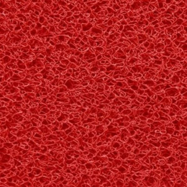 Tapete Vinil Silver 1,20m x 10mm Vermelho Kapazi