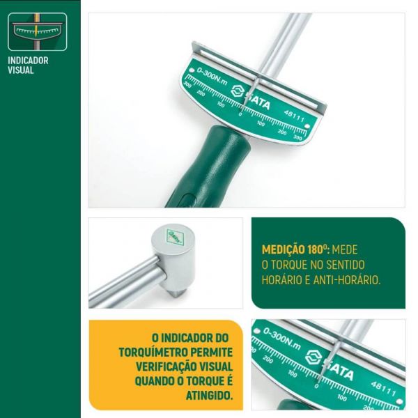 Taquímetro Tipo Vareta 300NM Sata